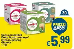 Gimoka - Caps Compatibili Dolce Gusto Cremoso Gimoka - Caps Compatibili Dolce Gusto Cremoso
