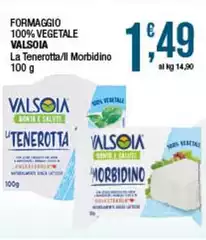 Valsoia - Formaggio 100% Vegetale Valsoia - Formaggio 100% Vegetale