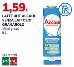 Granarolo - Latte UHT Accadì Senza Lattosio