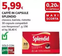 Splendid - Caffè In Capsule Splendid - Caffè In Capsule