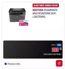 Brother - Stampante Multifunzione Dcp. L2627dwxxl Brother - Stampante Multifunzione Dcp. L2627dwxxl