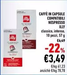 Illy - Caffè In Capsule Compatibili Nespresso Illy - Caffè In Capsule Compatibili Nespresso