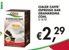 Coal - Cialde Caffe' Espresso Bar Coal - Cialde Caffe' Espresso Bar