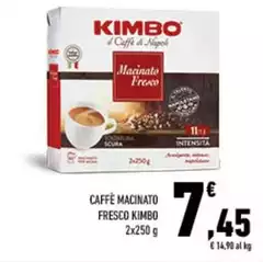Kimbo - Caffè Macinato Fresco Kimbo - Caffè Macinato Fresco