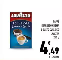 Lavazza - Caffè Espresso Crema E Gusto Classico Lavazza - Caffè Espresso Crema E Gusto Classico