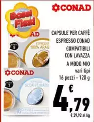 Bassi - Capsule Per Caffè Espresso Compatibili Con Lavazza A Modo Mio