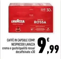 Lavazza - Caffè In Capsule Comp. Nespresso Lavazza - Caffè In Capsule Comp. Nespresso