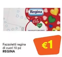 Regina - Fazzoletti Di Cuori 10 Pz Regina - Fazzoletti Di Cuori 10 Pz