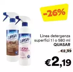 Quasar - Linea Detergenza Superfici Quasar - Linea Detergenza Superfici