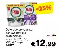Fairy - Detersivo Pre-dosato Per Lavastoviglie Fairy - Detersivo Pre-dosato Per Lavastoviglie