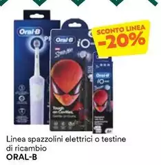 Oral b - Linea Spazzolini Elettrici O Testine Di Ricambio Oral b - Linea Spazzolini Elettrici O Testine Di Ricambio