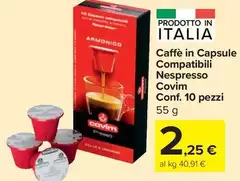 Covim - Caffè In Capsule Compatibili Nespresso Covim - Caffè In Capsule Compatibili Nespresso