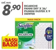 Swiffer - Ricariche Panni Dry X 36