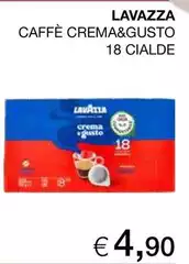 Lavazza - Caffè Crema&Gusto 18 Cialde
