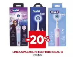 Oral b - Linea Spazzolini Elettrici Oral b - Linea Spazzolini Elettrici