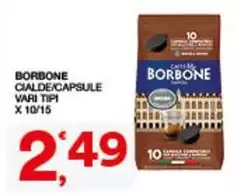 Caffe borbone - Cialde/Capsule Caffe borbone - Cialde/Capsule
