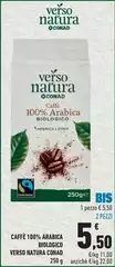 Conad - Caffe 100% Arabica Biologico Verso Natura Conad - Caffe 100% Arabica Biologico Verso Natura