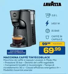Lavazza - Macchina Caffè Tinyeccola Lavazza - Macchina Caffè Tinyeccola