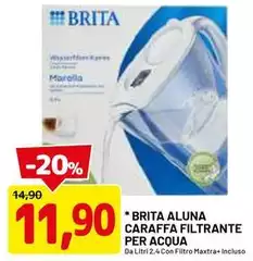 Brita -  Aluna Caraffa Filtrante Per Acqua