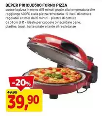 Beper - P101CUD300 Forno Pizza