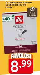 Caffè Espresso Intenso Bold Roast Illy 40 Cialde Caffè Espresso Intenso Bold Roast Illy 40 Cialde