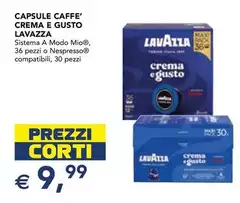 Lavazza - Capsule Caffe' Crema E Gusto Lavazza - Capsule Caffe' Crema E Gusto
