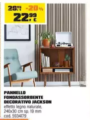 Pannello Fonoassorbente Decorativo Jackson Pannello Fonoassorbente Decorativo Jackson