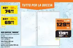 Box Doccia "Indigo" Box Doccia "Indigo"
