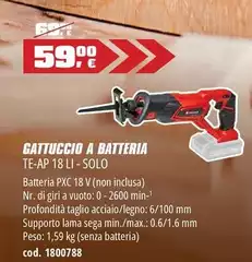 Einhell - Gattuccio A Batteria