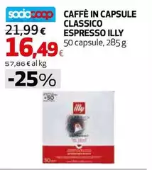 Illy - Caffè In Capsule Classico Espresso Illy - Caffè In Capsule Classico Espresso