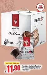 Best espresso - Espresso Italiano Sublime 100 Capsule Compatibili Nespresso