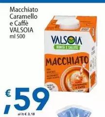 Valsoia - Macchiato Caramello E Caffè Valsoia - Macchiato Caramello E Caffè