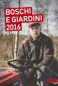 Jonsered - Catalogo Generale 2016 Boschi e Giardini 2016