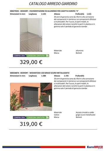 Offerte Mobili Da Giardino Civezzano Arredo Giardino