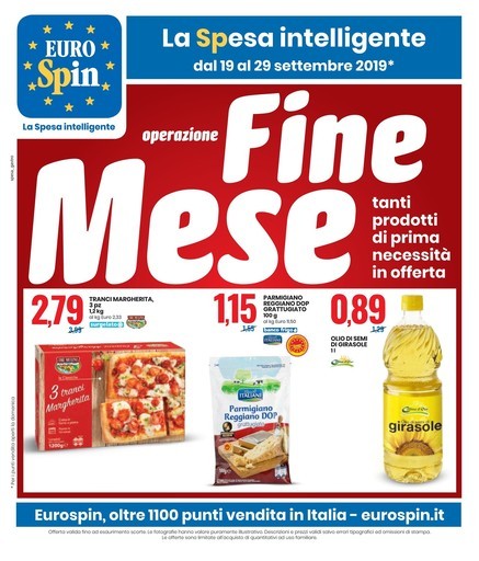 VOLANTINO EUROSPIN CEREA SCARICARE