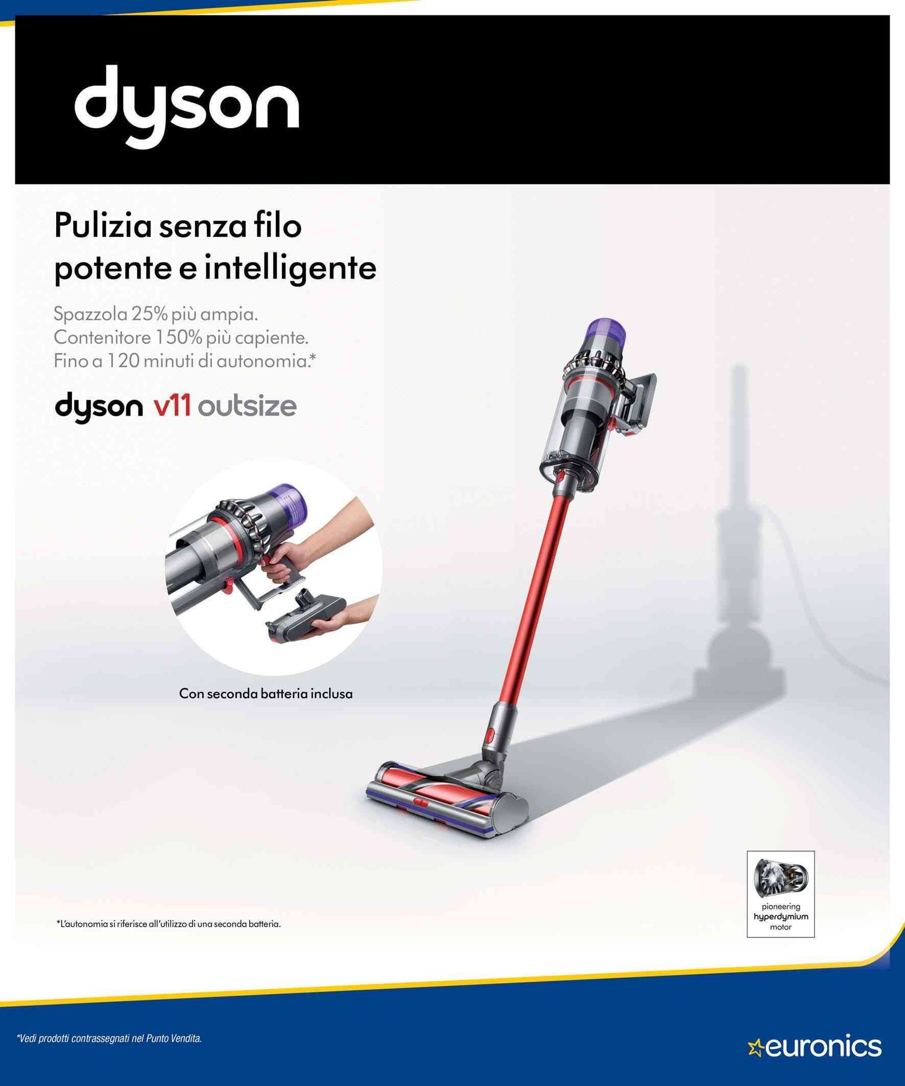 pulizia dyson v12