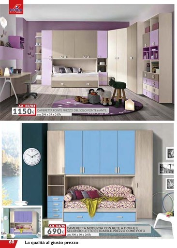 Camerette Ariano irpino in offerta, camerette per bambini in sconto  volantino