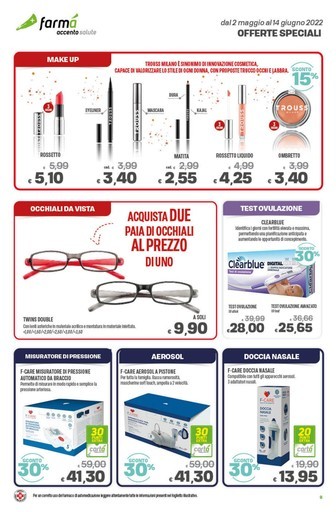 Offerte Occhiali da vista, shopping nel negozio - PromoQui
