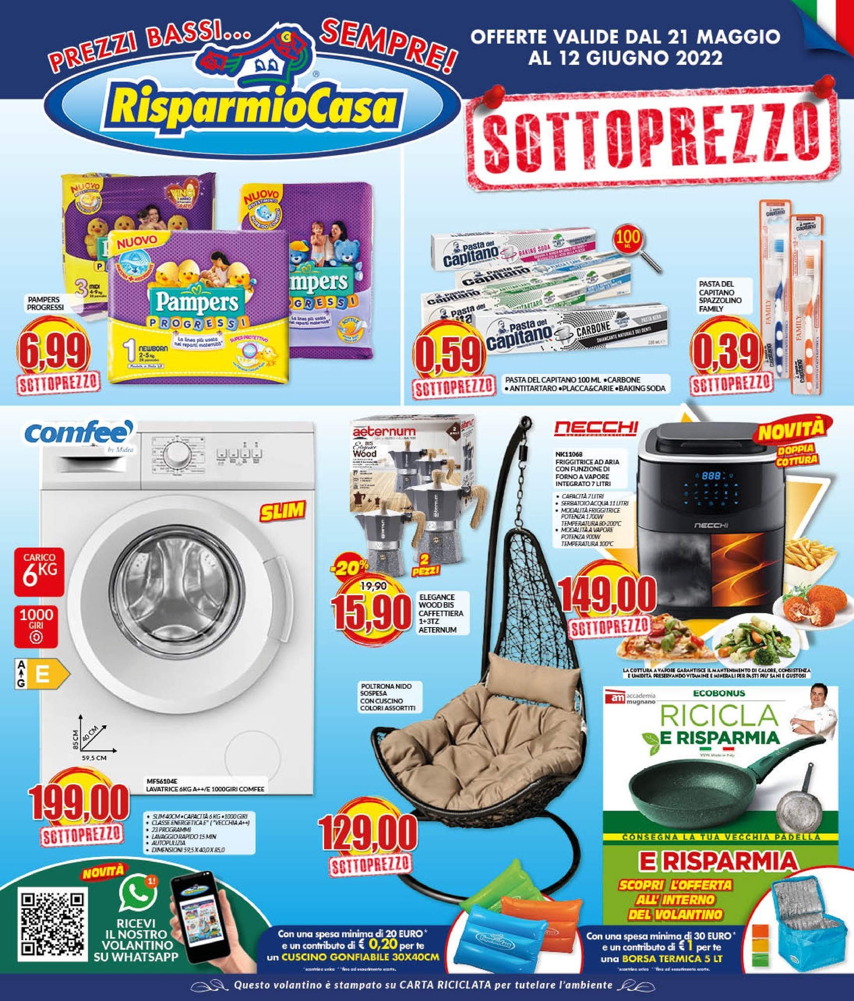 Volantino RisparmioCasa a Ragusa: offerte di arredamento dal 21/05