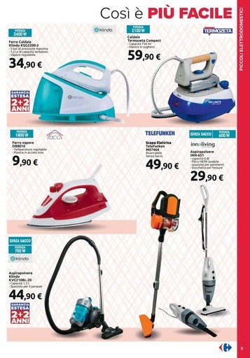 Aspirapolvere senza sacco, volantini offerte, prezzi e negozi elettronica -  PromoQui