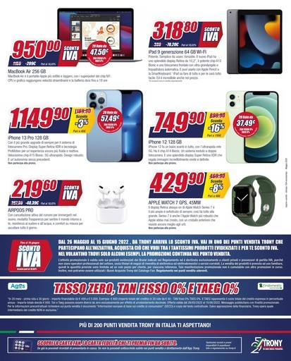 Apple Watch, volantini offerte, prezzi e negozi elettronica - PromoQui