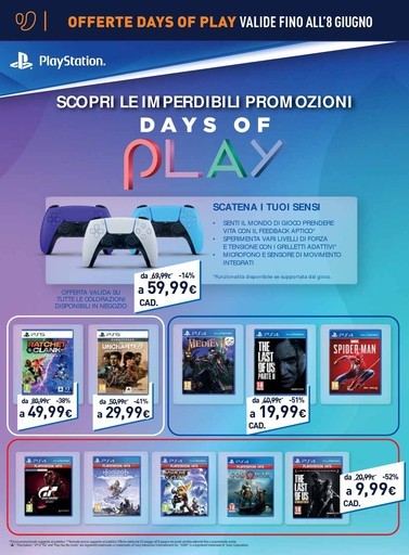 Playstation 4 Curtatone, offerte PS4, sconti in volantino Playstation 4