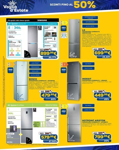 Frigoriferi Ariston, volantini offerte, prezzi e negozi elettronica -  PromoQui