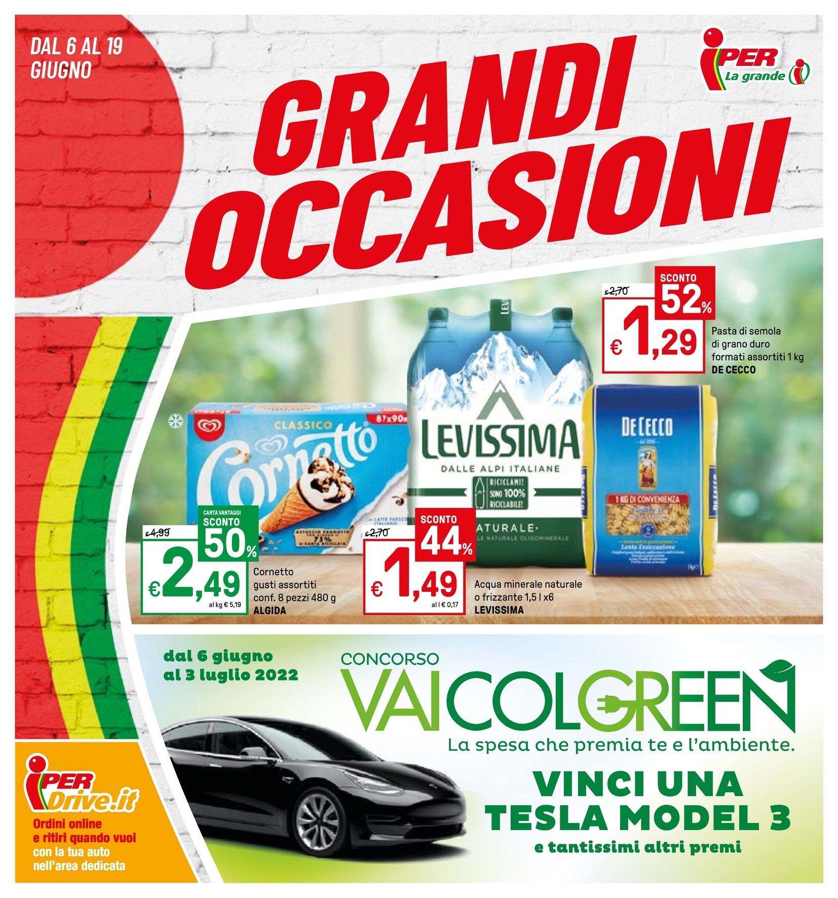 Volantino Iper la grande i a Seriate: offerte di iper supermercati dal 06/06