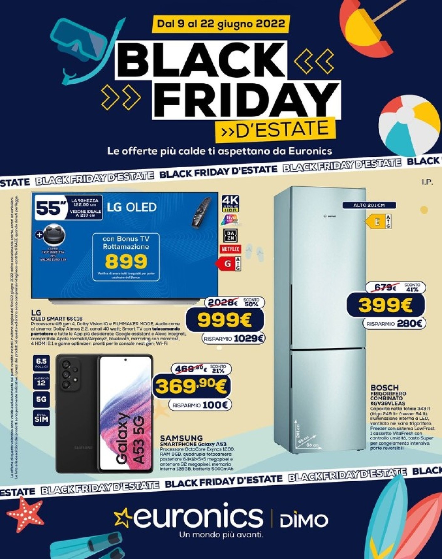 Volantino Euronics a Pavullo nel frignano: offerte di elettronica dal 09/06