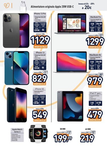 Unieuro Cellulari in offerta volantino e prezzi