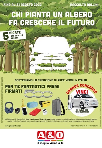 Chi pianta un albero fa crescere il futuro Chi pianta un albero fa crescere il futuro