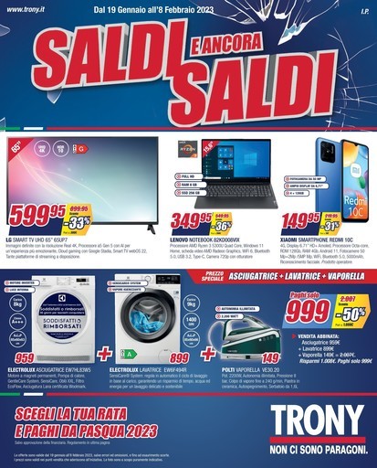Saldi e ancora saldi! Saldi e ancora saldi!