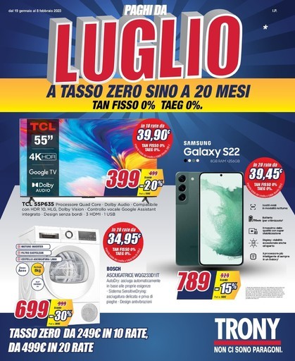 Paghi da luglio Paghi da luglio