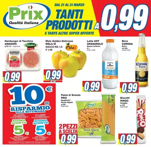 Tanti prodotti a 0.99